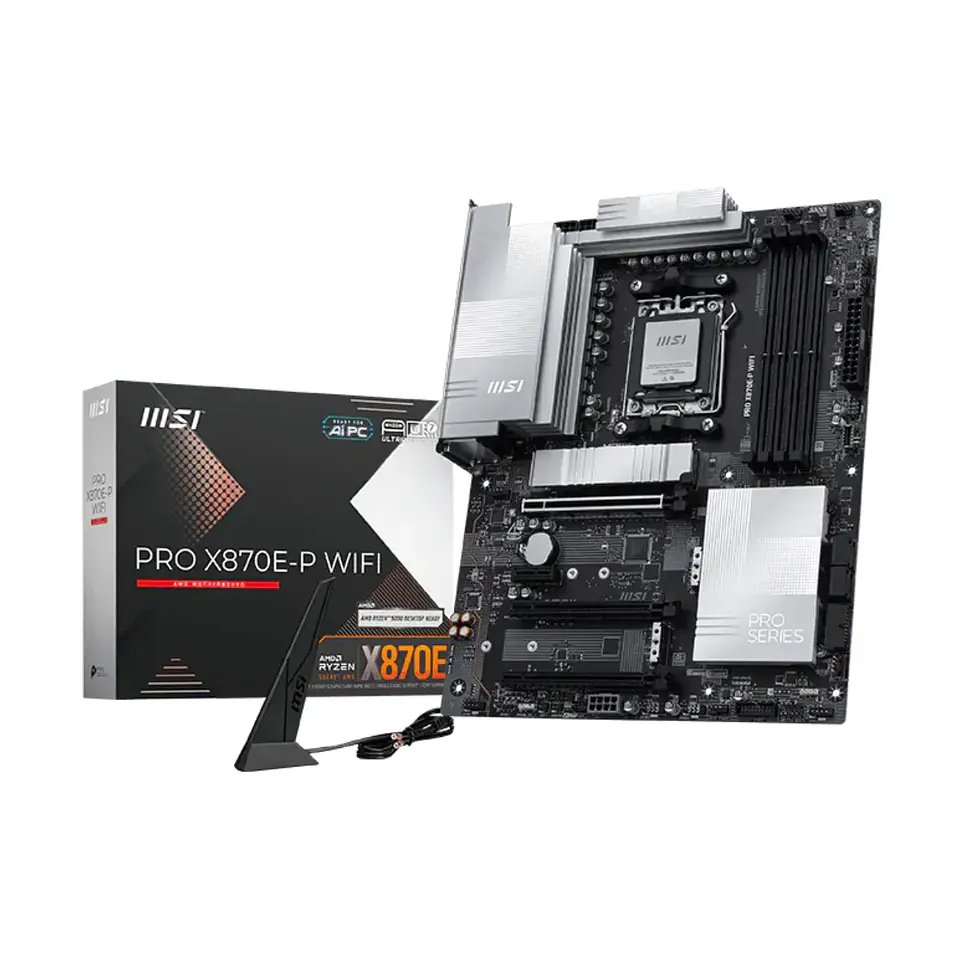 Placa Madre MSI PRO X870E-P Wifi 7 AM5 DDR5 M.2 ATX 1
