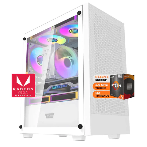 PC Gamer Dreamfyre 5: Ryzen 5600GT, SSD M.2, RAM 16/32GB (3200MHz, D-Channel)