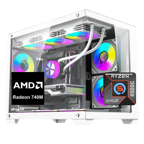 PC Gamer Titan 5: Ryzen 5 8500G, SSD M.2, Radeon 740M, 16GB/32GB RAM DDR5