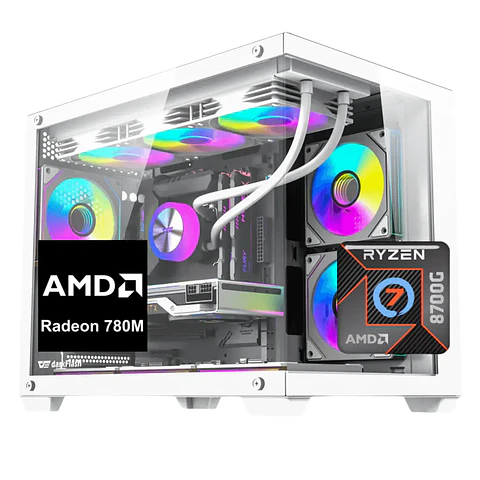 PC Gamer Titan 7: Ryzen 7 8700G, SSD M.2, Radeon 780M, 16/32GB RAM DDR5