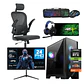 Combo Setup Gamer: PC Warrior 3050, Monitor, Silla y periférico - Miniatura 1