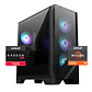 PC Gamer Warrior 5: Ryzen 5500, SSD M.2, RAM 16/32GB, RX 7600 - Miniatura 1