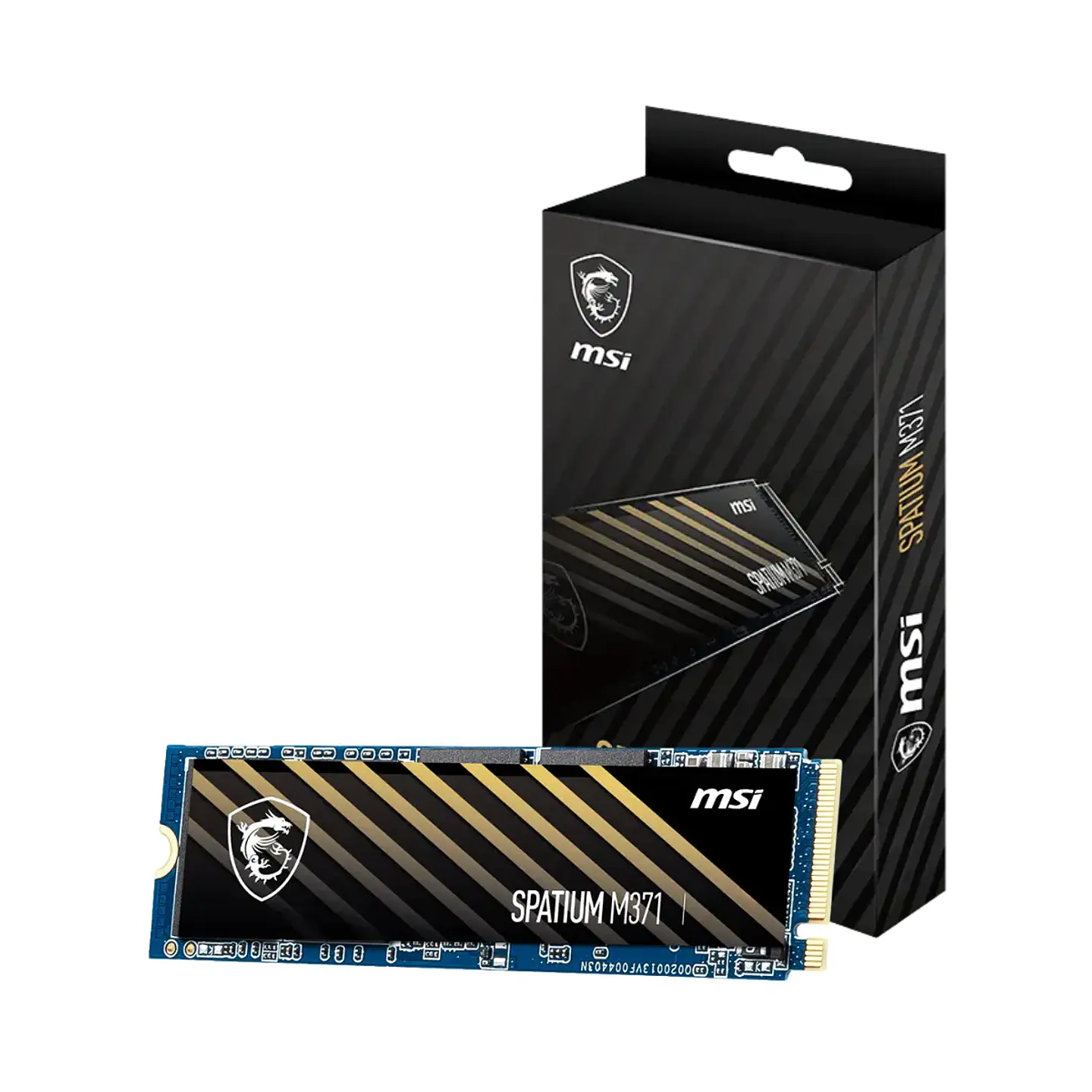 Unidad SSD MSI Spatium M371 500GB NVMe M.2 PciE-3 2200 MB/s 2