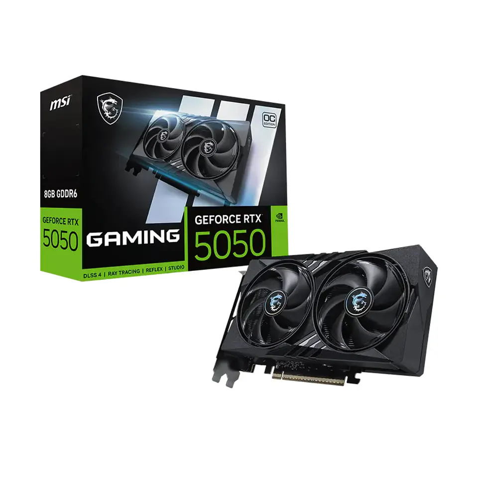 Tarjeta de Video MSI RTX 5050 8G GAMING OC GDDR6 1