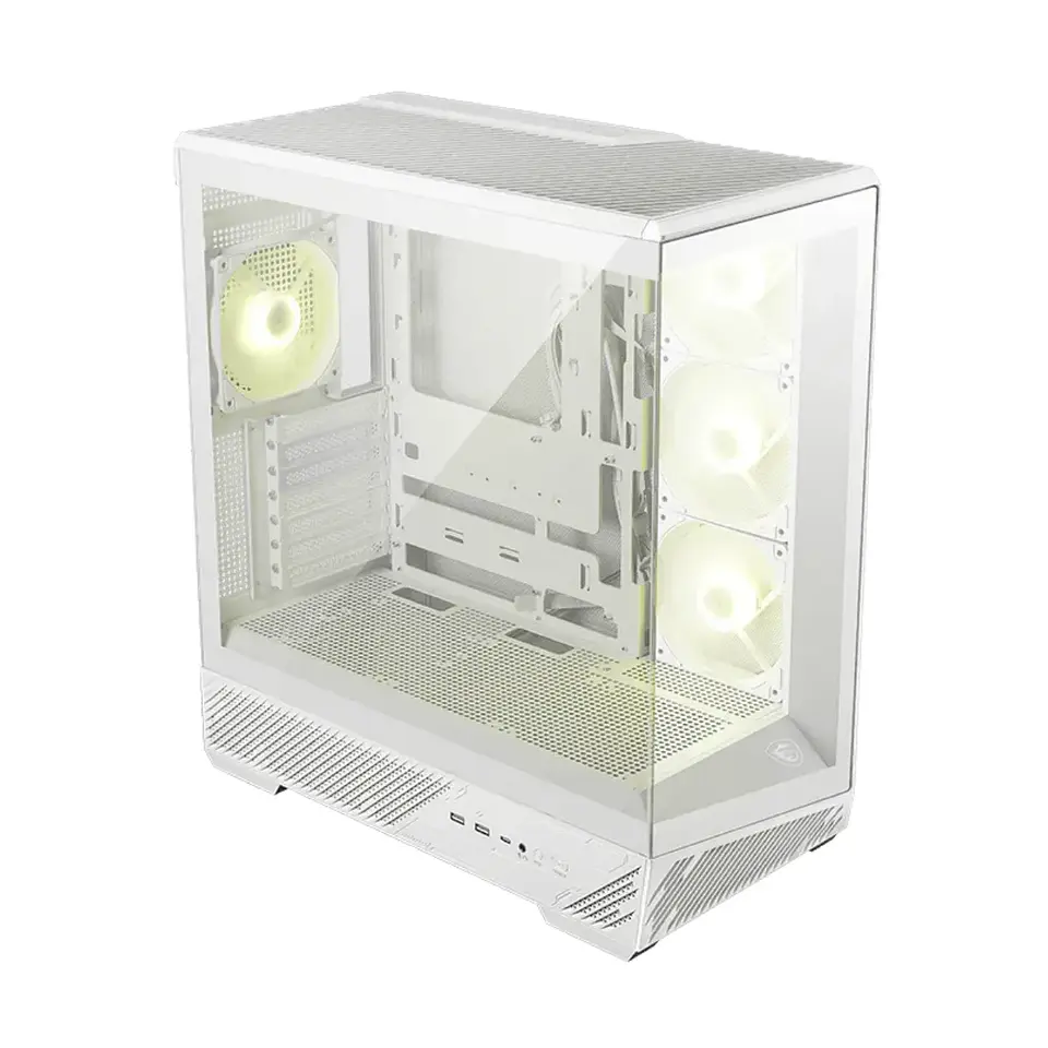 Gabinete Gamer MSI MAG PANO 130R PZ Vidrio ATX 4Fan ARGB WH 1