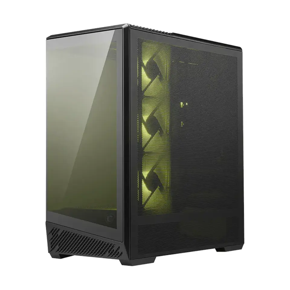 Gabinete Gamer MSI MAG PANO 130R PZ Vidrio ATX 4Fan ARGB BK 2