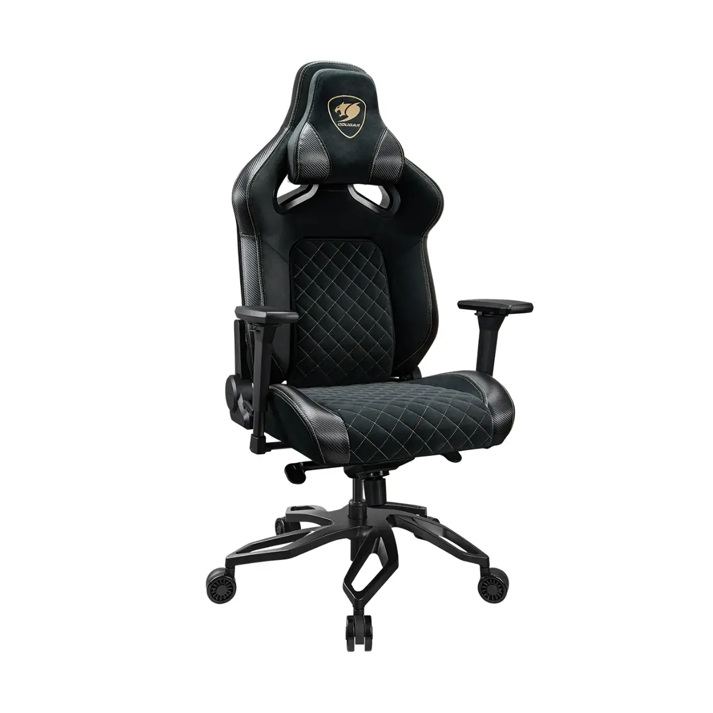 Silla Gamer Cougar Titan Pro V2 Gold F Brazos 4D LiftBack 155° 2