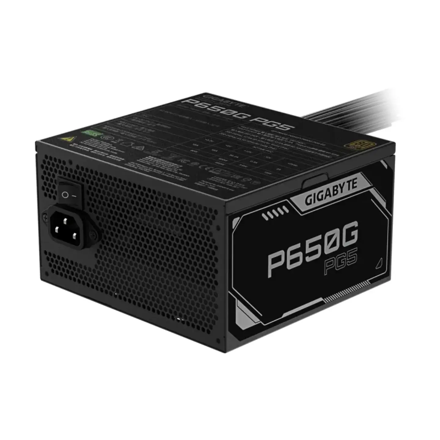 Fuente de Poder Gigabyte P650G PG5 80+Gold ATX  3