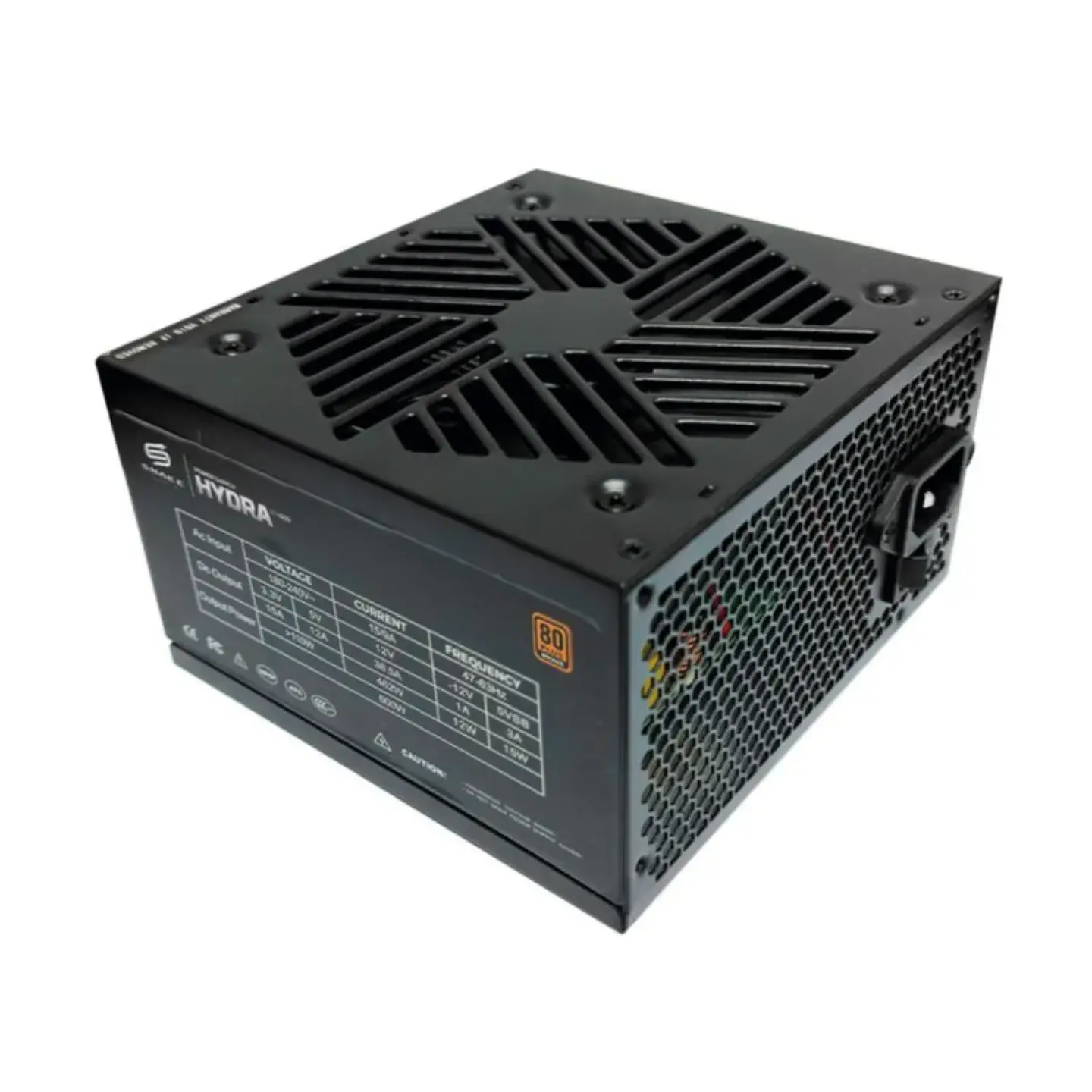 Fuente de Poder Snake Hydra ATX600 600W 80+Bronze ATX Black 2
