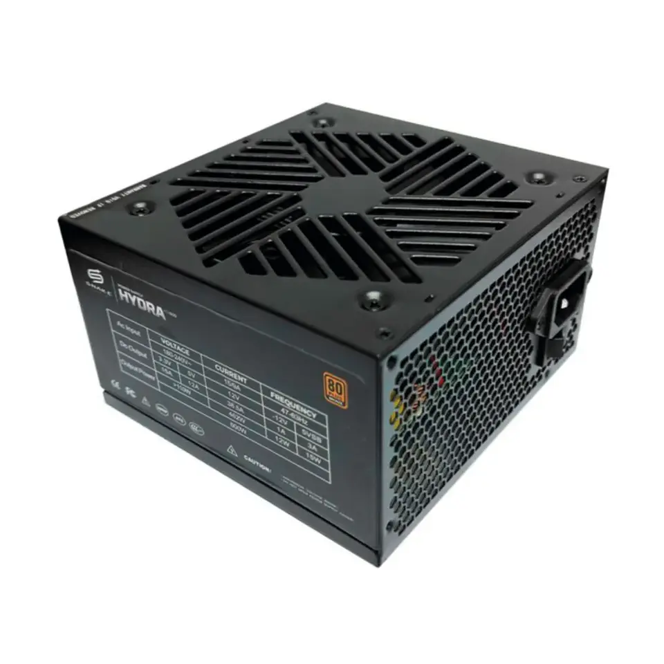 Fuente de Poder Snake Hydra ATX600 600W 80+Bronze ATX Black 2