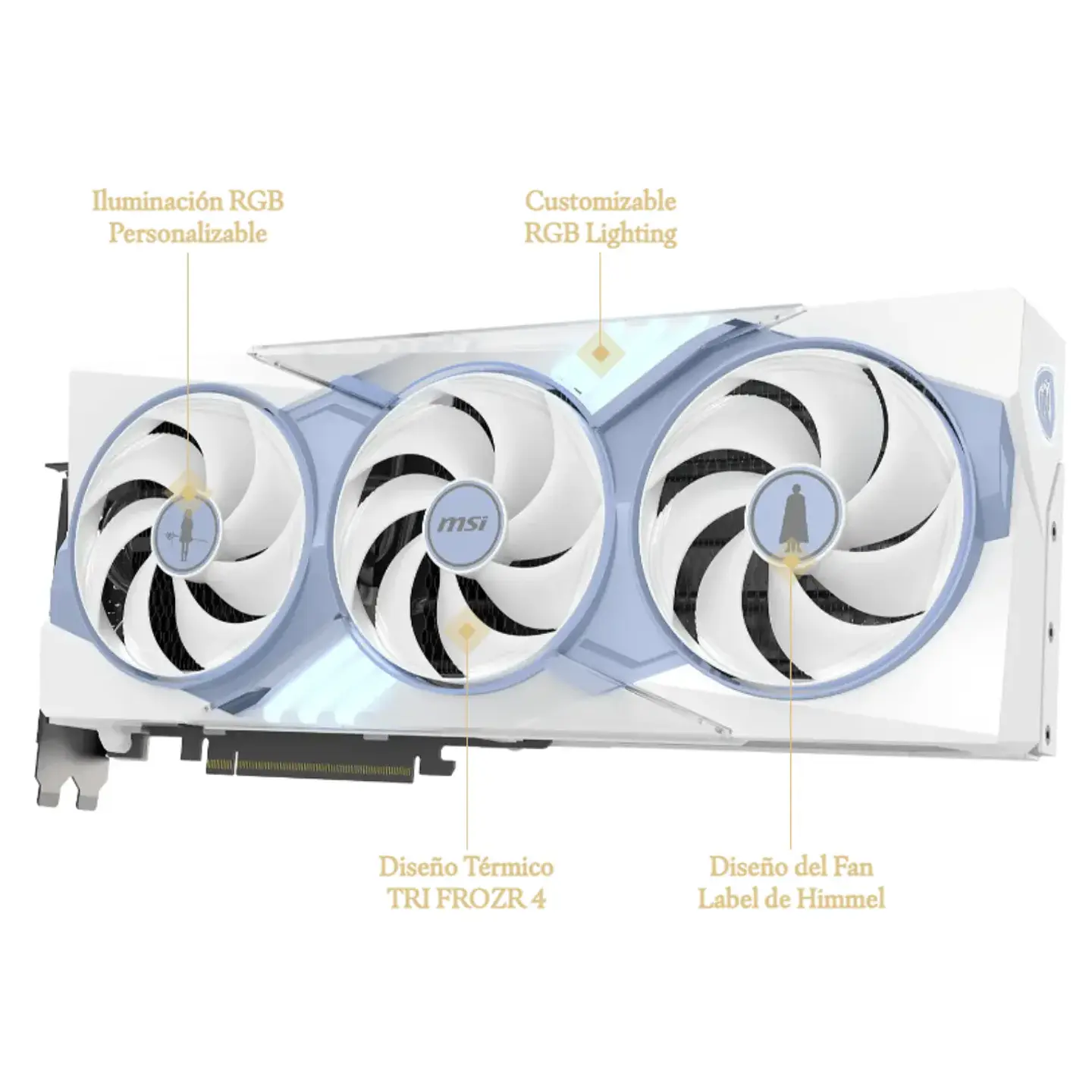 Tarjeta de Video MSI RTX 5070 Ti 16G FRIEREN EDITION OC GDDR7 3