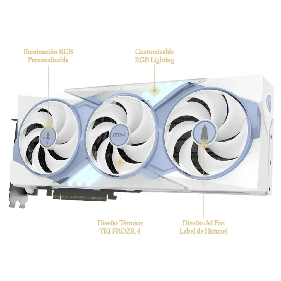 Tarjeta de Video MSI RTX 5070 Ti 16G FRIEREN EDITION OC GDDR7 3