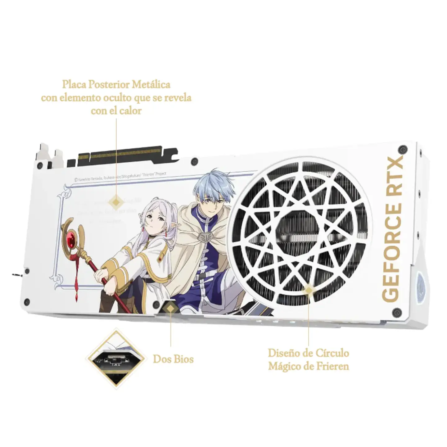 Tarjeta de Video MSI RTX 5070 Ti 16G FRIEREN EDITION OC GDDR7 4