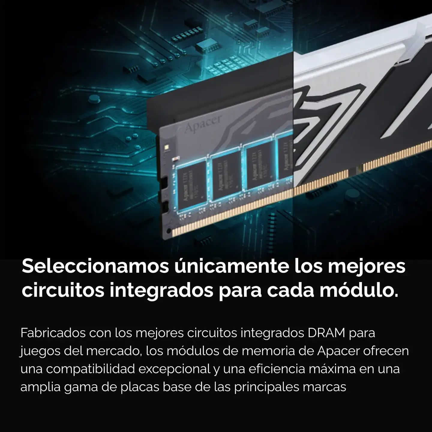 Memoria RAM Apacer Panther 32GB DDR5 6000MT/s RGB, CL38, DIMM  6