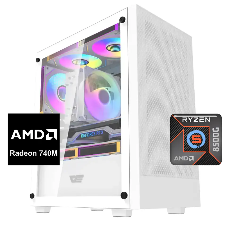 PC Gamer Titan 5: Ryzen 5 8500G, SSD M.2, Radeon 740M, 16GB/32GB RAM DDR5 1