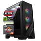 Pc Gamer MSI Shadow Nitro: Ryzen 5 5600, M.2, 16/32GB DDR4 Ram, RTX 5060 - Miniatura 1
