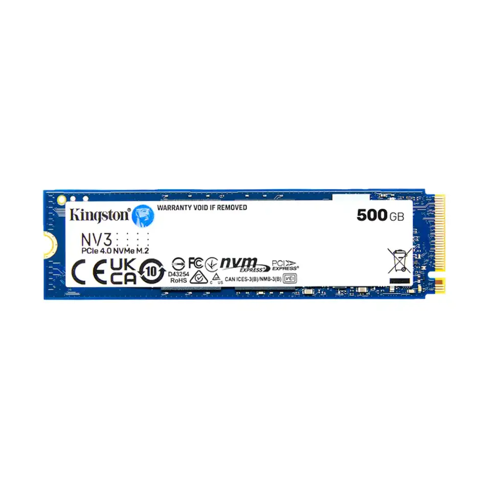 Unidad SSD Kingston NV3 500GB M.2 2280 NVMe 5000MB/s PciE-4  1