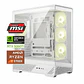 Pc Gamer MSI Inspire White: Ryzen 7 5700X, M.2, DDR4 Ram, RTX 5060ti 16GB - Miniatura 1