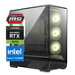 Pc Gamer MSI Inspire Core: Intel I7 12700KF, M.2, DDR5 Ram, RTX 5070 12GB - Miniatura 1