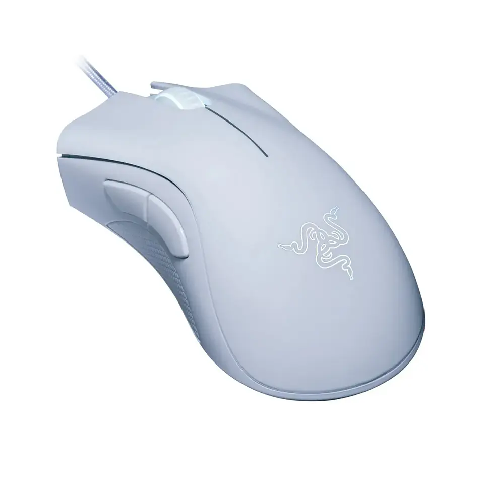 Mouse Gamer Razer DeathAdder Essential Mercury White 6400 DPI 2