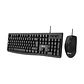 Kit Teclado 105 Teclas  + Mouse Óptico USB 1000DPI Plug&Play - Miniatura 2