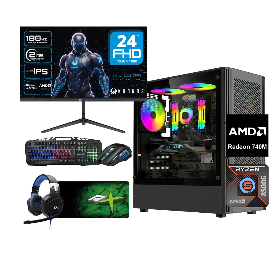 Pack All In One Titan 5: Pc Titan 5, Monitor y periféricos 1