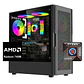 PC Gamer Titan 5: Ryzen 5 8500G, SSD M.2, Radeon 740M, 16GB/32GB RAM DDR5 - Miniatura 1