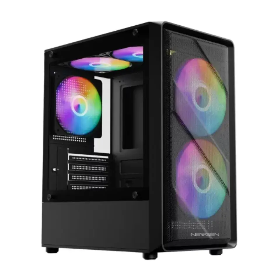 PC Gamer Arctic Essential: Ryzen 5500, SSD M.2, RAM 16/32GB, Intel ARC A380 6GB 4