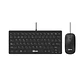Mini Kit Teclado 78 Teclas + Mouse Alámbrico USB Compacto - Miniatura 1
