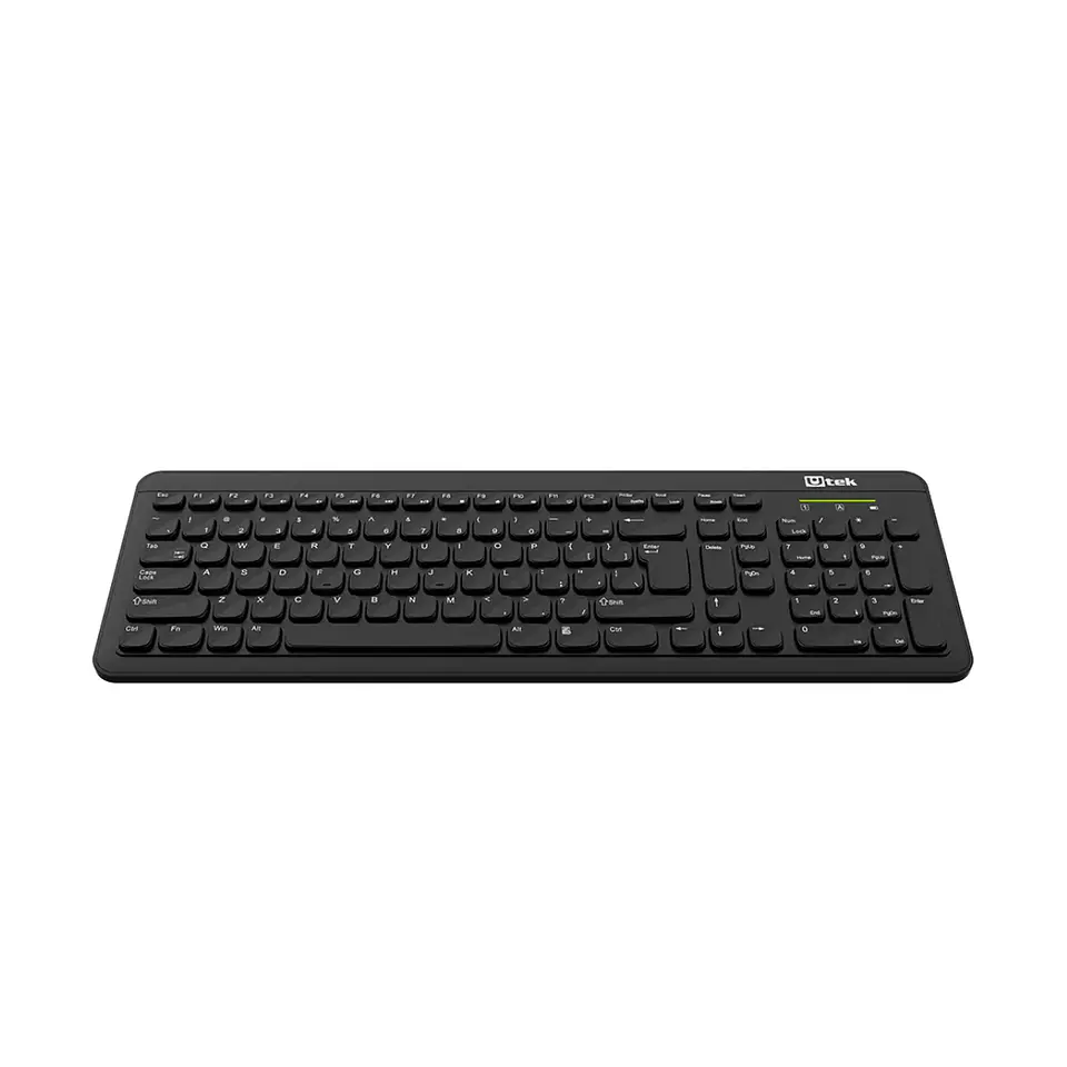 Teclado Inalámbrico USB con Teclas Tipo Isla, 100%, 2.4 GHz 2