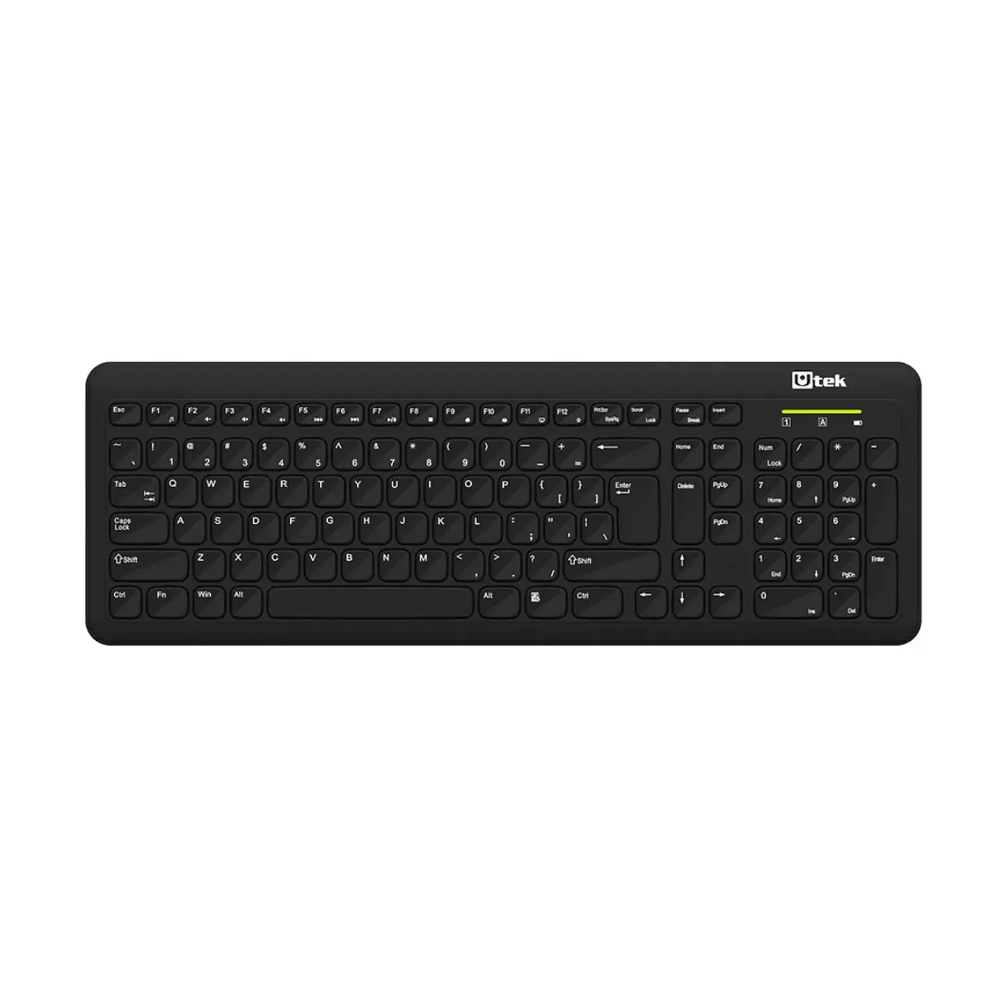 Teclado Inalámbrico USB con Teclas Tipo Isla, 100%, 2.4 GHz 1