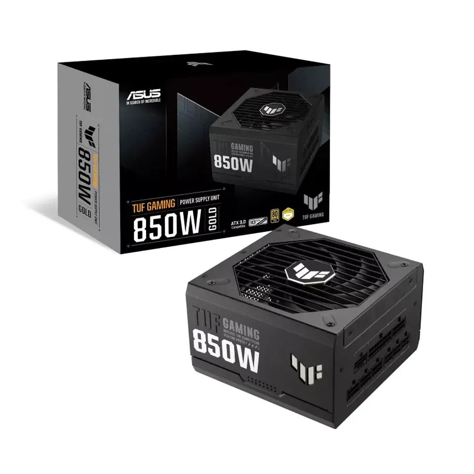 Fuente de Poder ASUS TUF Gaming 850W 80+ Gold ATX Modular 1