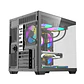 Gabinete Gamer KRONOS FLUX Vidrio Templado 6 Fan ARGB mATX BLACK  - Miniatura 3
