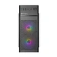 Gabinete Gamer Kronos VOLT 2Fan ARGB, ATX, USB, BLACK  - Miniatura 3