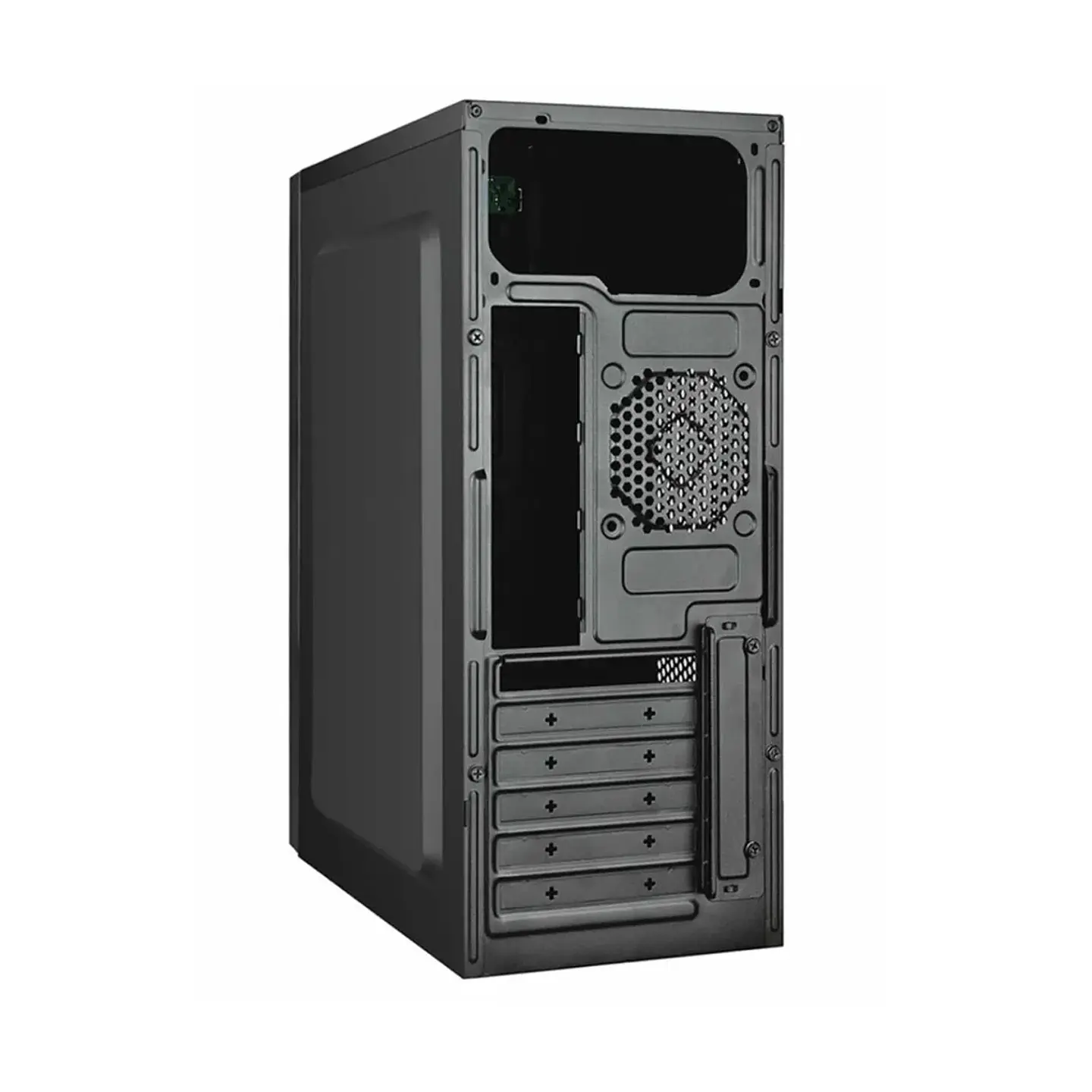 Gabinete Gamer Kronos VOLT 2Fan ARGB, ATX, USB, BLACK  5