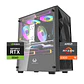Pc Gamer Warrior Plus: Ryzen 5 5500, 32/16gb, M.2, RTX 5060 8gb - Miniatura 1