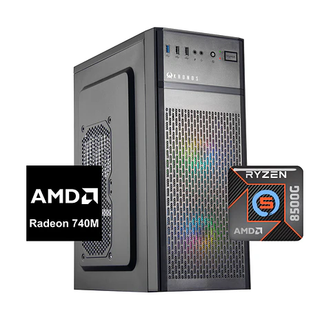 PC Gamer Titan 5: Ryzen 5 8500G, SSD M.2, Radeon 740M, 16GB/32GB RAM DDR5
