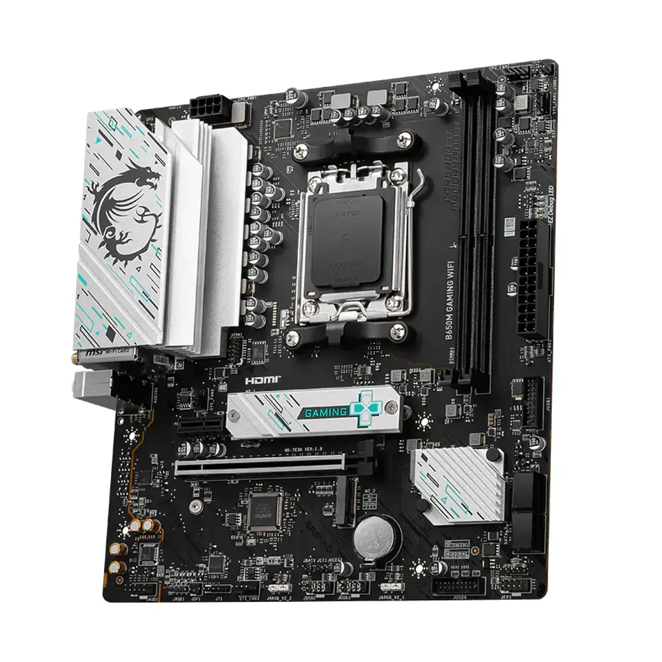 Placa Madre MSI B650M GAMING WIFI AM5 DDR5 Micro ATX 4