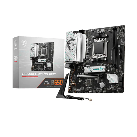 Placa Madre MSI B650M GAMING WIFI AM5 DDR5 Micro ATX