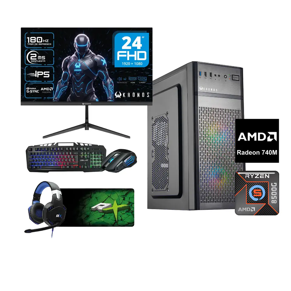 Pack All In One Titan 5: Pc Titan 5, Monitor y periféricos 1