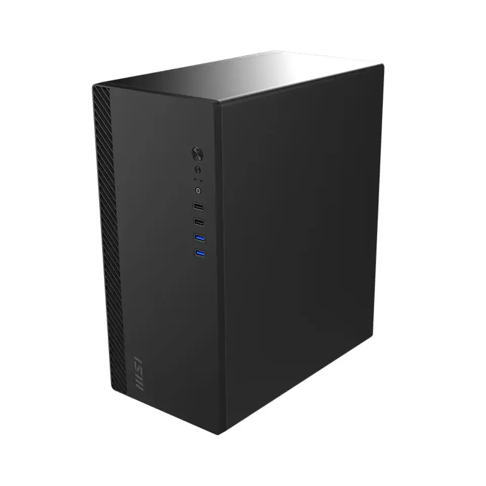 Gabinete Gamer MSI PRO SHIELD M100P mATX ARGB 1Fan Negro  2