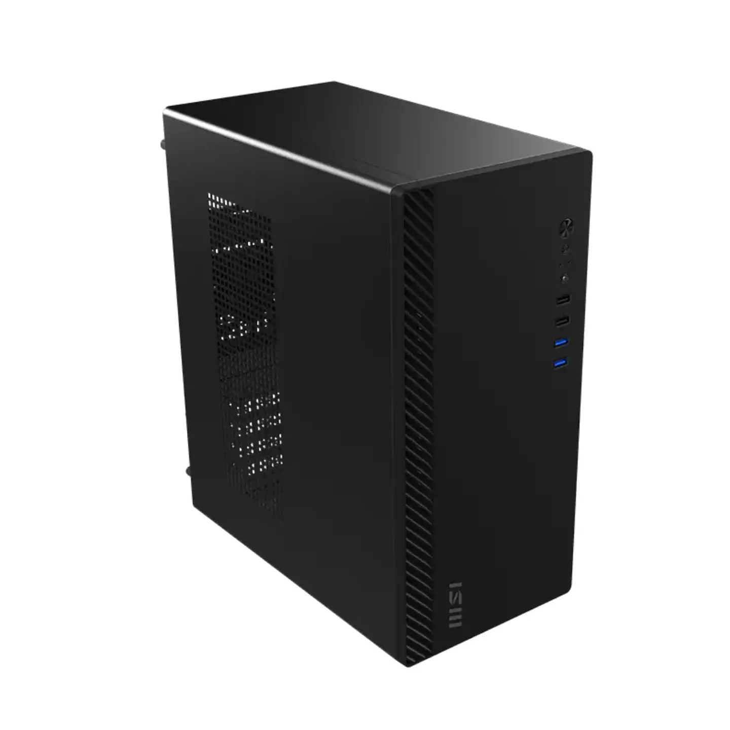 Gabinete Gamer MSI PRO SHIELD M100P mATX ARGB 1Fan Negro  4