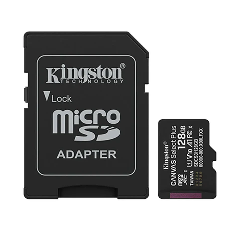 Tarjeta microSD Kingston Canvas Select Plus 128GB 150MB/s
