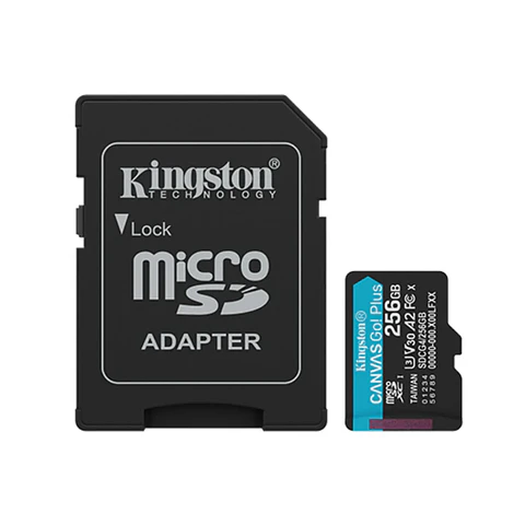 Tarjeta de Memoria Kingston Canvas Go Plus 256GB 200MB/s SDXC