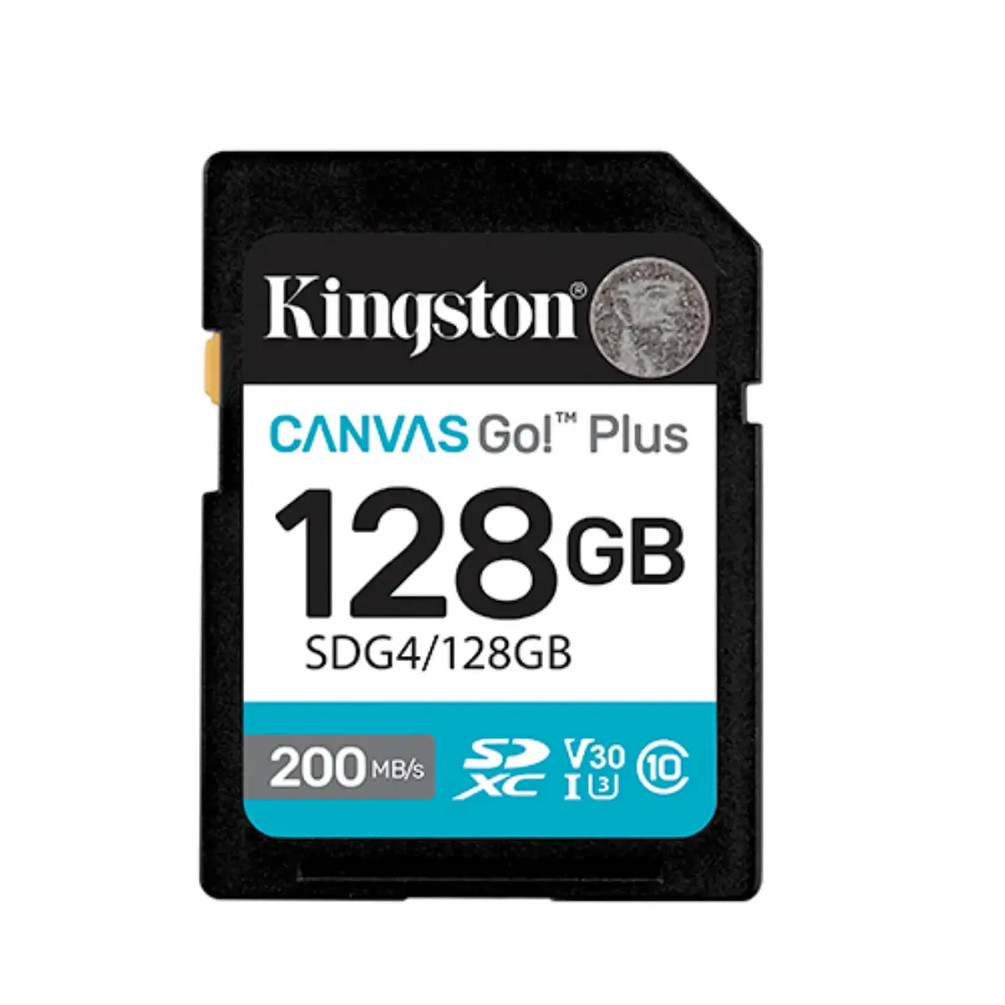 Tarjeta de Memoria Kingston Canvas Go Plus 128GB 200MB/s SDXC 1
