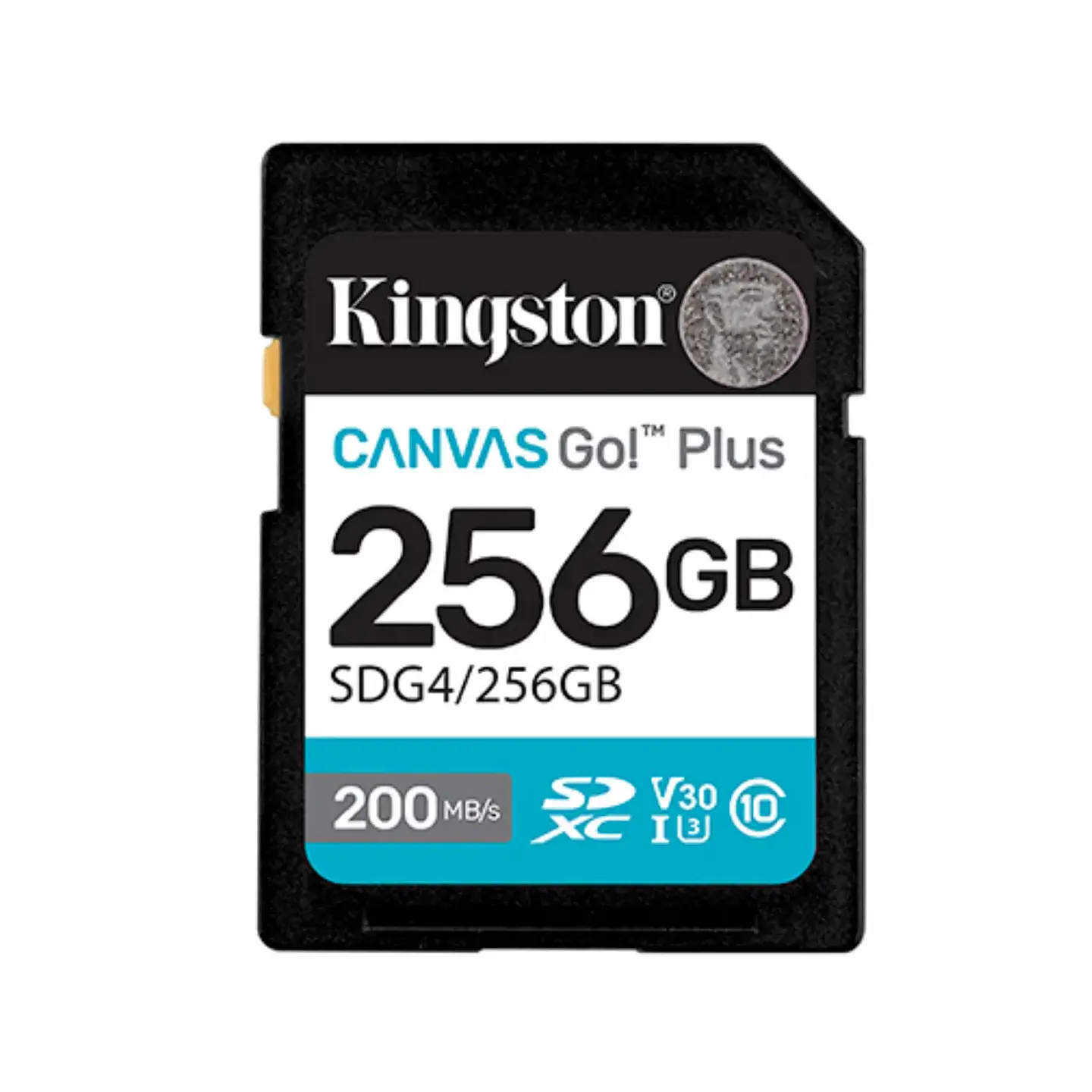 Tarjeta de Memoria Kingston Canvas Go Plus 256GB 200MB/s SDXC 3