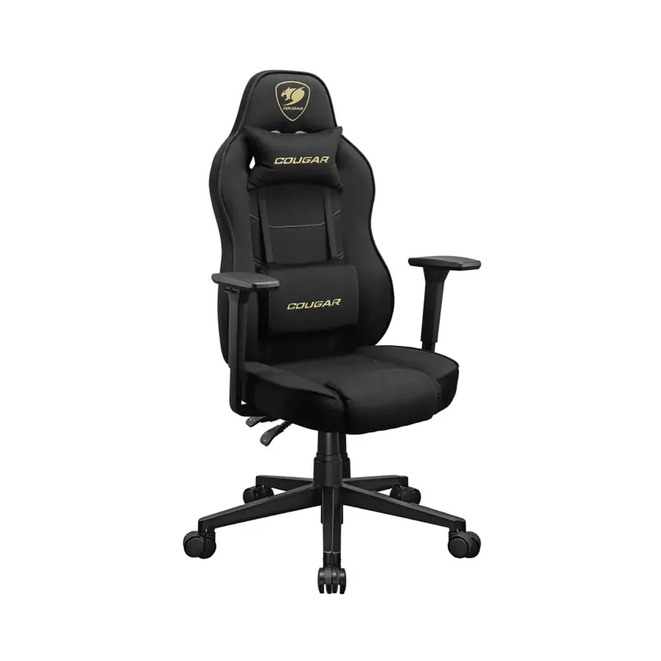 Silla Gamer Cougar Fusion One Gold F Brazos 3D Reclinable 130° 2