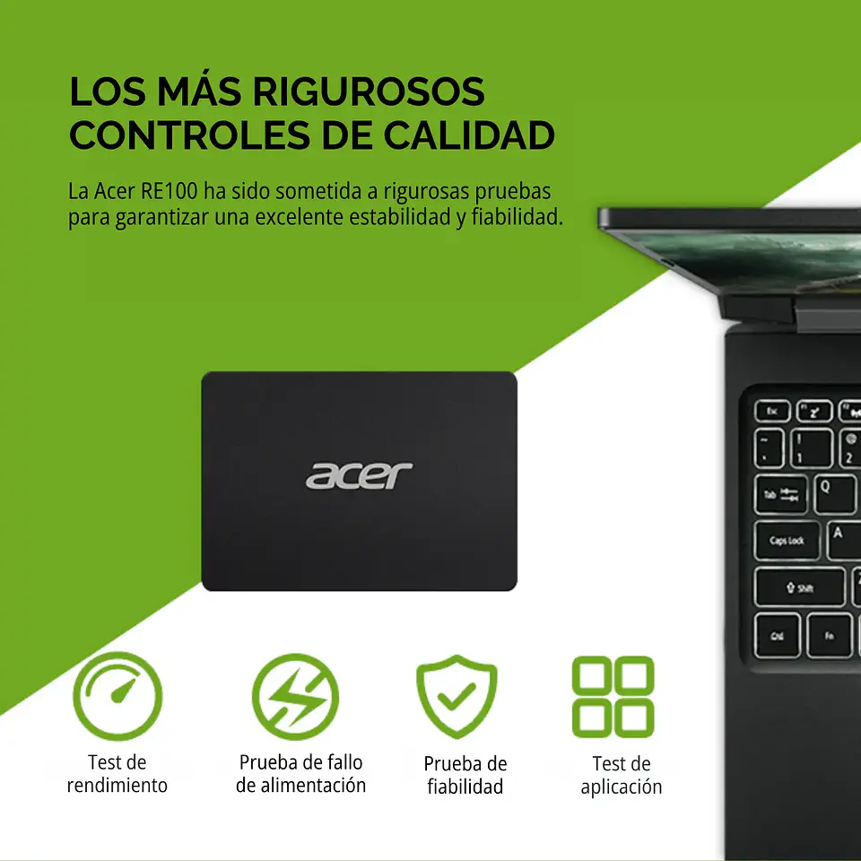 Unidad SSD Acer RE100 256GB 2,5
