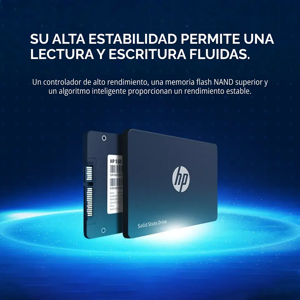 Unidad SSD HP S750 512GB SATA III 2,5