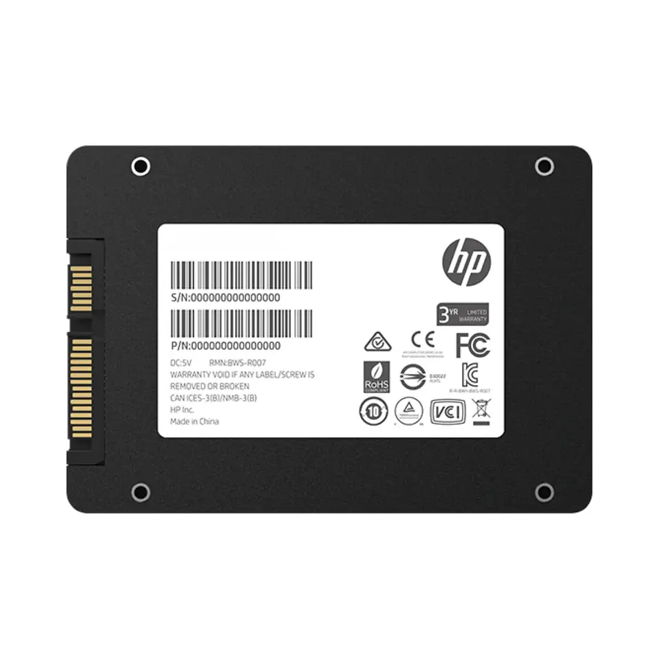 Unidad SSD HP S750 512GB SATA III 2,5